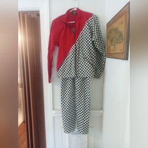 A jogging suit from the 1980s